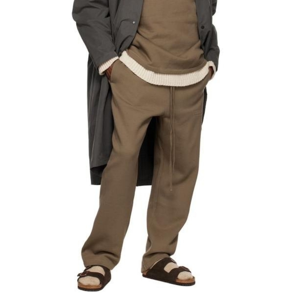 Fear of God ESSENTIALS Brown Drawstring Lounge Pants